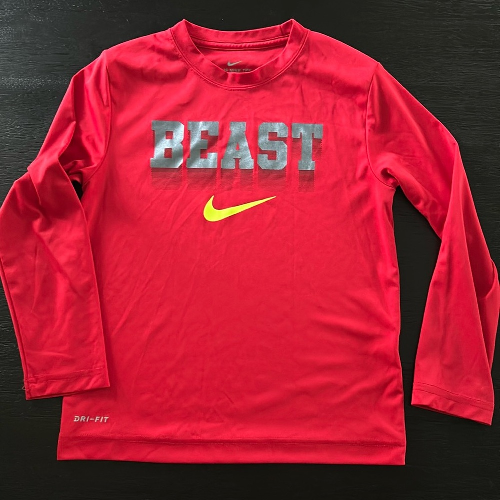 Nike Kids Dri fit long sleeve
